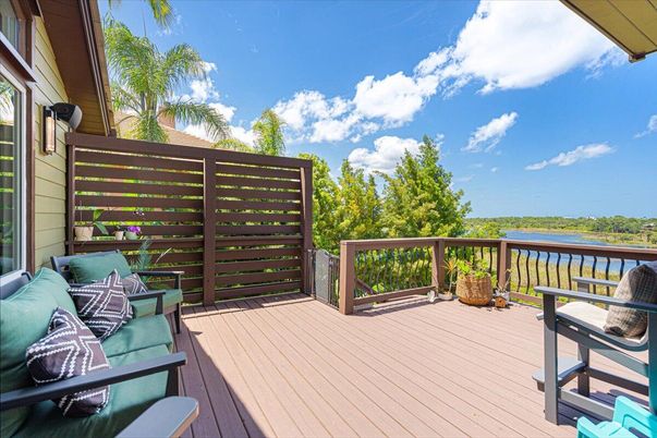 Exterior, Wood Texture Flooring
