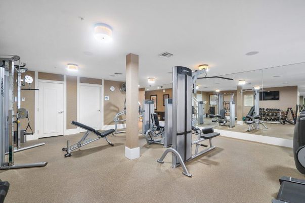 Fitness Equipment, Gym, Interior