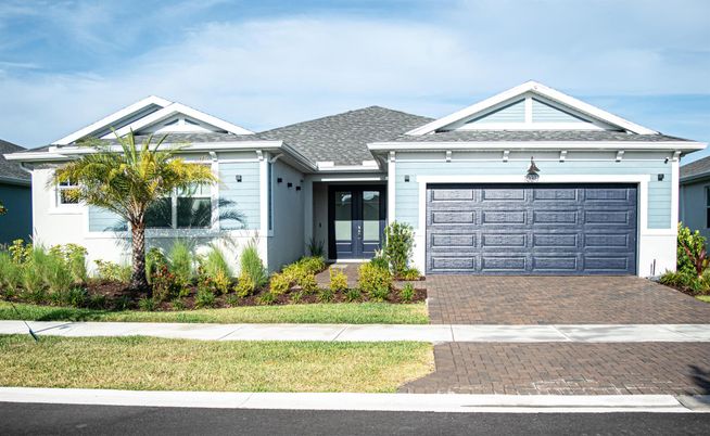 Attached, Exterior, Facade, Ranch