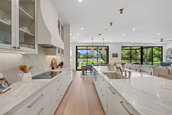 Dining room, Interior, Kitchen, Living room, Pendant Lights, Recessed Lighting, Wood Texture Flooring