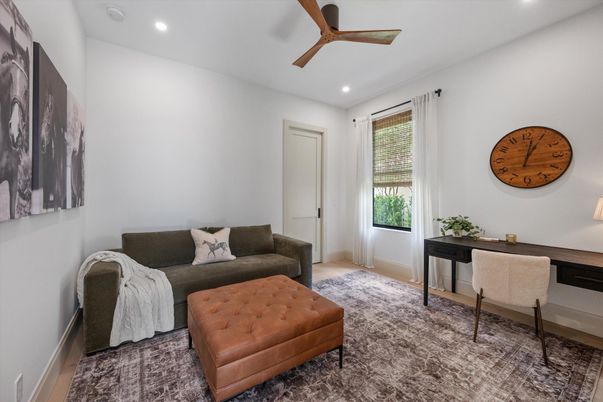 Home Office, Interior, Recessed Lighting