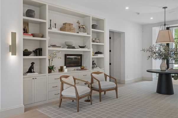 Home Office, Interior, Pendant Lights, Recessed Lighting