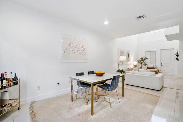 Dining room, Interior, Living room, Recessed Lighting