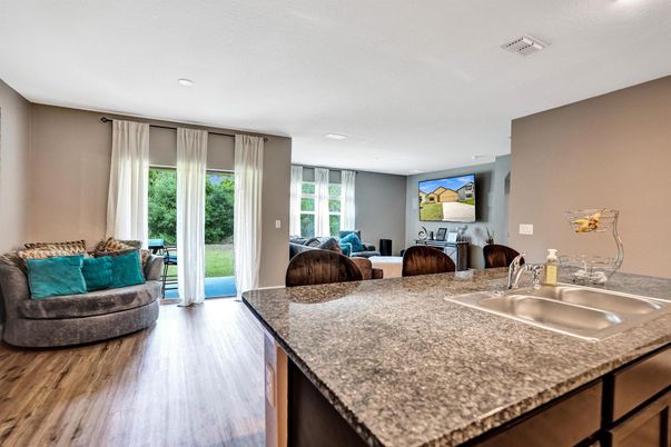 Interior, Recessed Lighting, Wood Texture Flooring