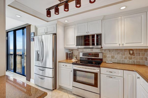Interior, Kitchen, Recessed Lighting, Stainless Steel Appliances