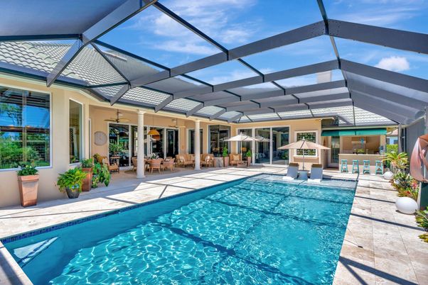 Glass Ceilings, Interior, Pool, Sun Room