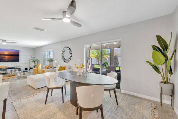 Dining room, Interior, Living room