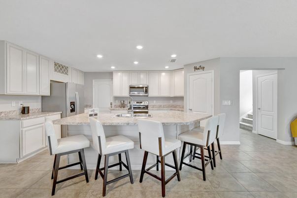 Interior, Kitchen, Recessed Lighting, Stainless Steel Appliances