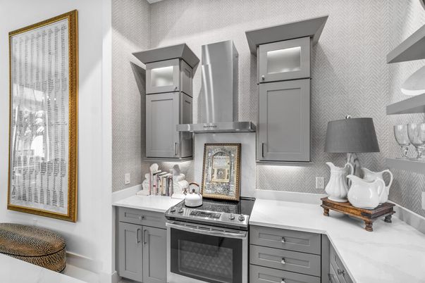 Interior, Kitchen, Stainless Steel Appliances