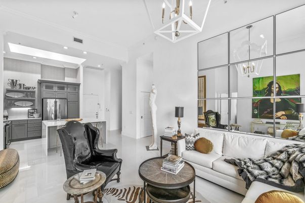 Interior, Kitchen, Living room, Pendant Lights, Recessed Lighting