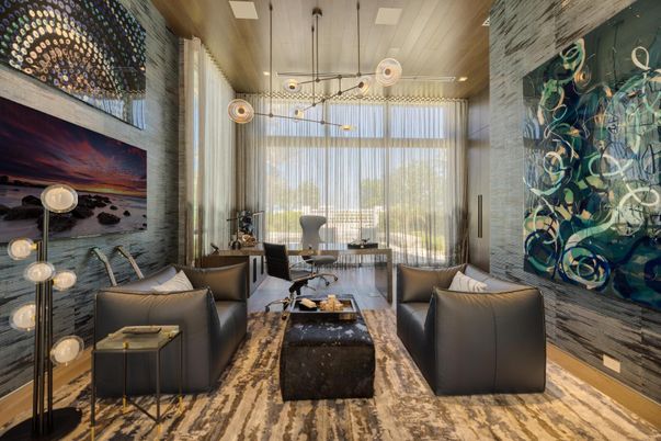 Interior, Living room, Pendant Lights, Recessed Lighting