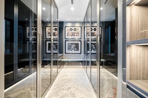 Interior, Marble, Recessed Lighting