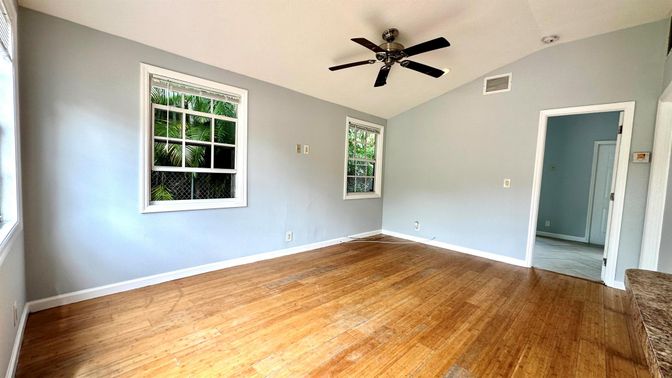 Empty room, Interior, Wood Texture Flooring