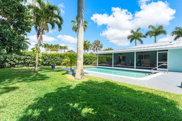 Backyard, Exterior, Pool, Solar Panels
