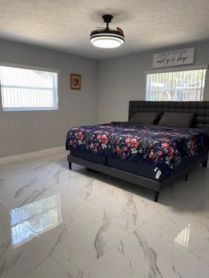 Bedroom, Interior, Marble