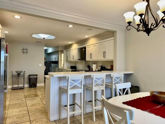 Chandelier, Interior, Kitchen, Recessed Lighting