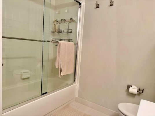 Bathroom, Glass Shower, Interior