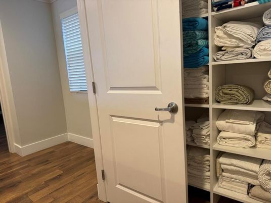 Interior, Walk-in Closets, Wood Texture Flooring