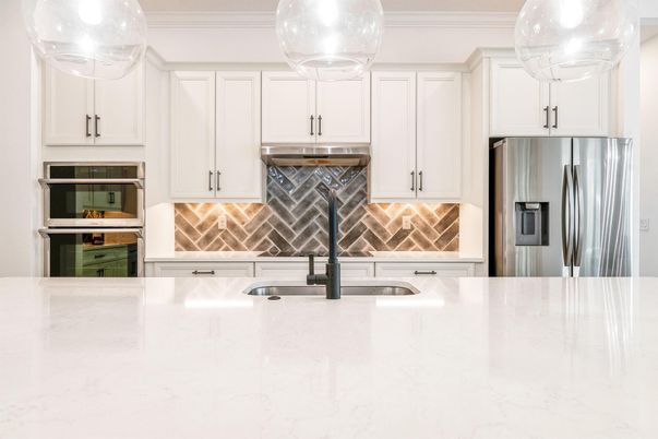 Interior, Kitchen, Pendant Lights, Stainless Steel Appliances