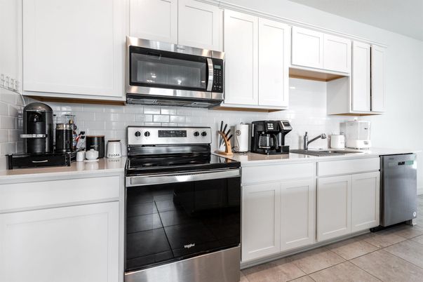 Interior, Kitchen, Stainless Steel Appliances