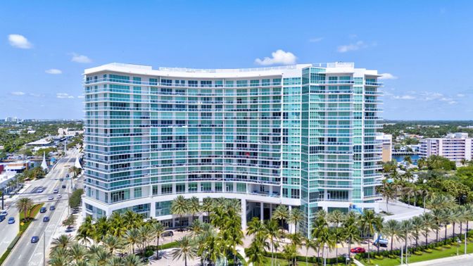Exterior, Facade, Condo Building