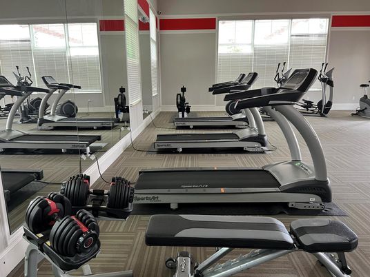 Fitness Equipment, Gym, Interior