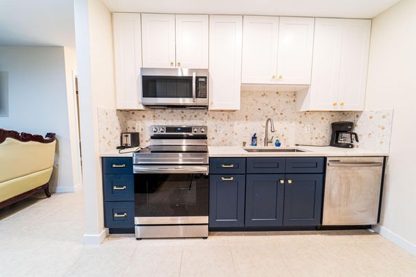 Interior, Kitchen, Stainless Steel Appliances