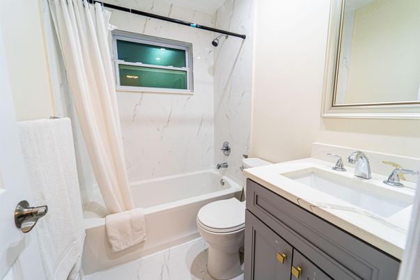 Bathroom, Interior, Marble Walls