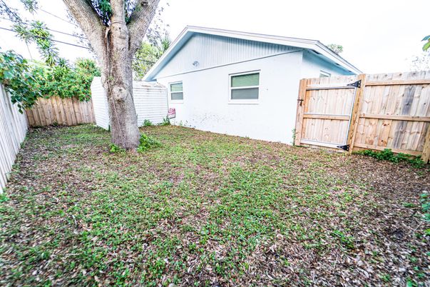 Backyard, Exterior