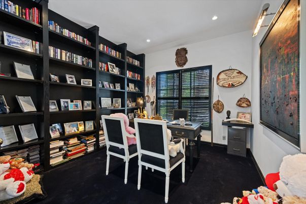 Home Office, Interior, Recessed Lighting