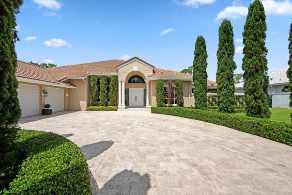 Attached, Backyard, Exterior, Facade, Mediterranean