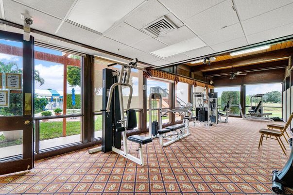 Fitness Equipment, Gym, Interior