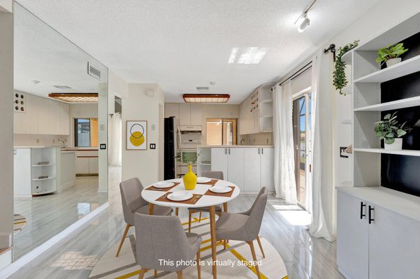 Dining room, Interior, Kitchen