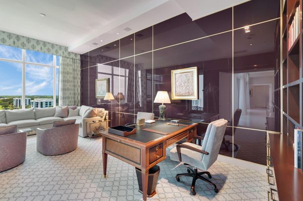 Home Office, Interior, Living room, Recessed Lighting
