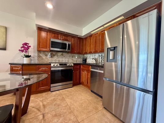 Interior, Kitchen, Recessed Lighting, Stainless Steel Appliances