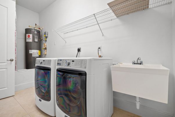 Interior, Washer