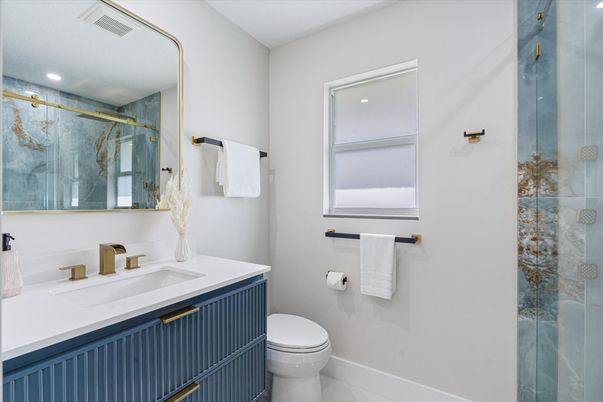 Bathroom, Interior, Recessed Lighting