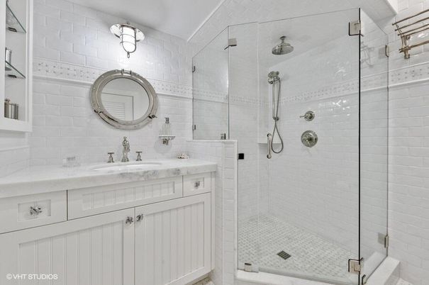Bathroom, Glass Shower, Interior