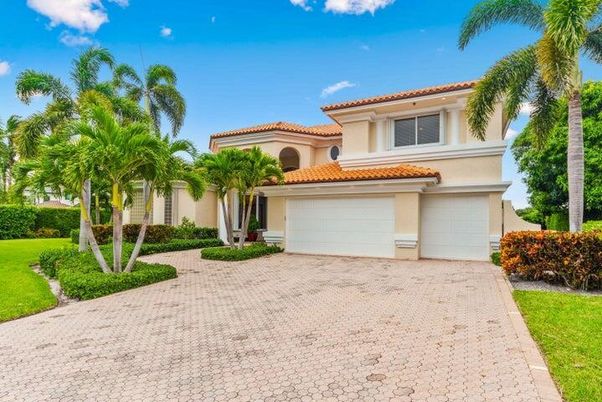 Attached, Backyard, Exterior, Facade, Mediterranean