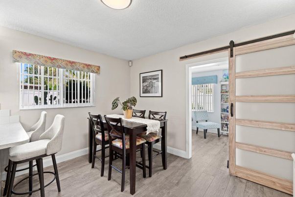 Dining room, Interior, Wood Texture Flooring