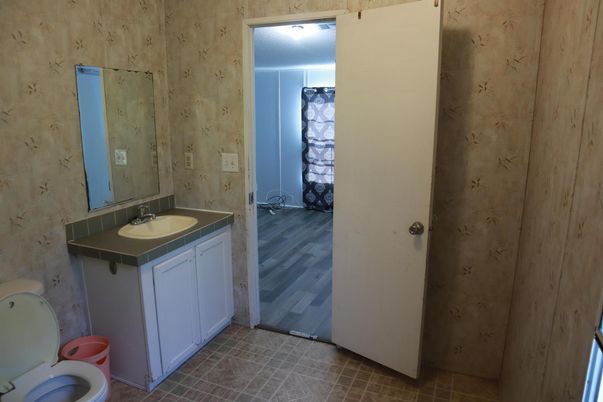 Bathroom, Dual Sink Vanities, Interior, Wood Texture Flooring