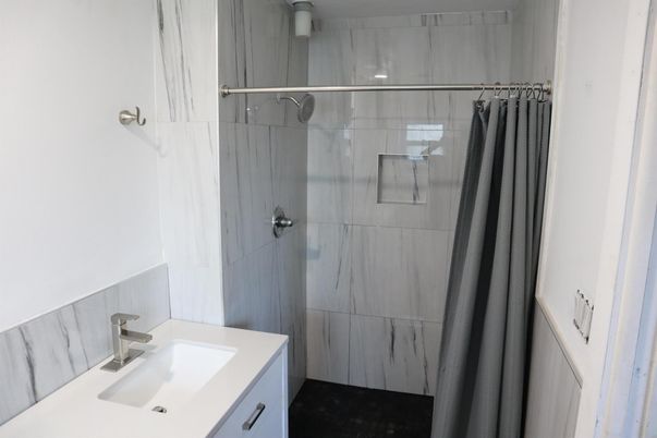 Bathroom, Glass Shower, Interior