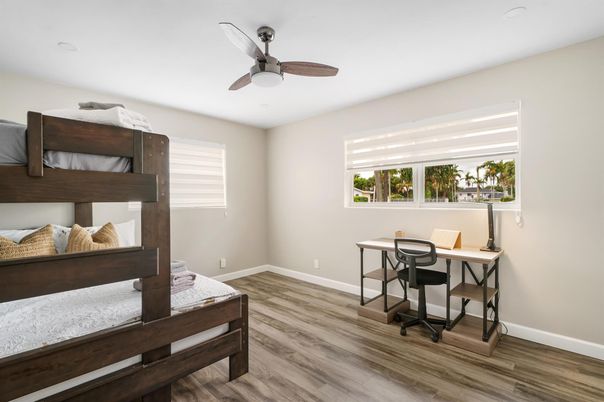 Home Office, Interior, Wood Texture Flooring