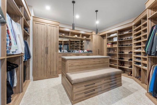 Interior, Recessed Lighting, Walk-in Closets