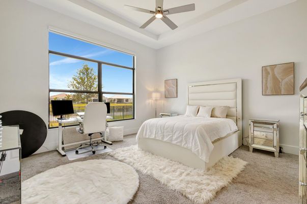 Bedroom, Home Office, Interior