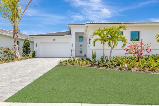 Attached, Exterior, Facade, Spanish Mediterranean