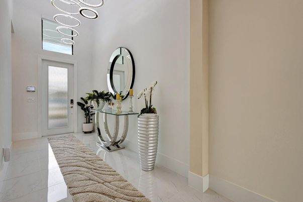 Interior, Marble, Pendant Lights