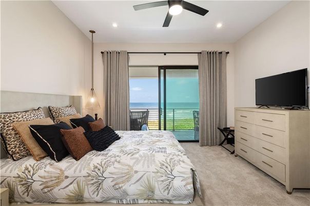 Bedroom, Interior, Recessed Lighting, Water