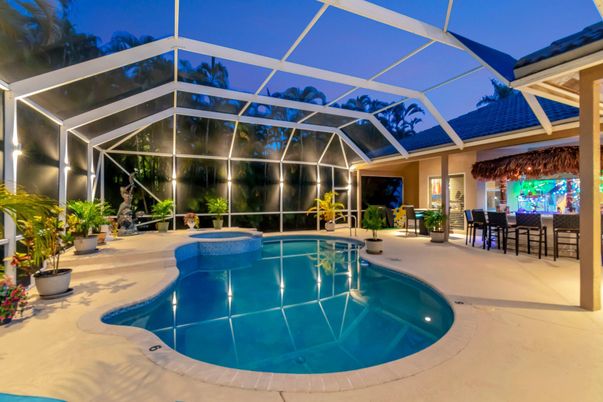 Glass Ceilings, Interior, Pool, Sun Room