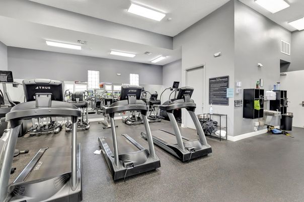 Fitness Equipment, Gym, Interior